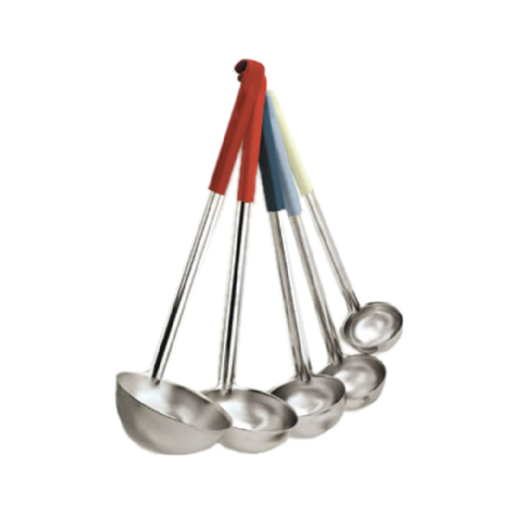 Alegacy Foodservice Products 8844GY Optima® Ladle 4 Oz. 12"L Grooved Handle