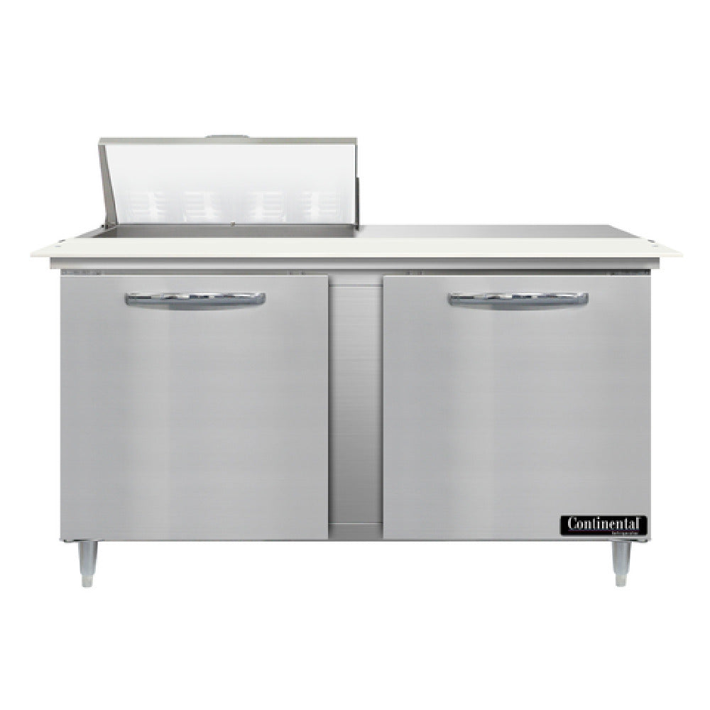 Continental Refrigerator D60N8C Designer Line Sandwich Unit 60"W Two-section