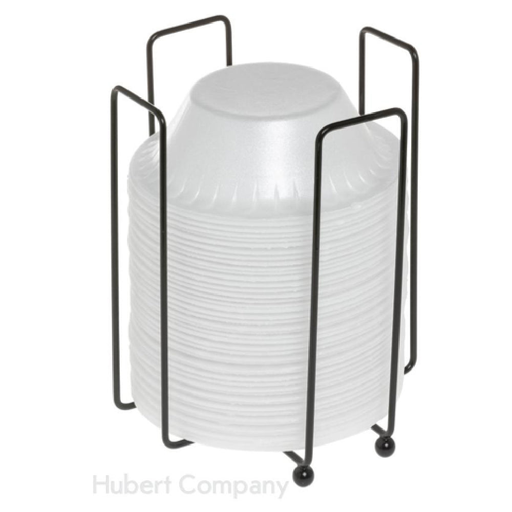 Hubert 98428 - Bowl Holder, 6-3/8"L X 6-3/8"W X 7-15/16"H, Steel