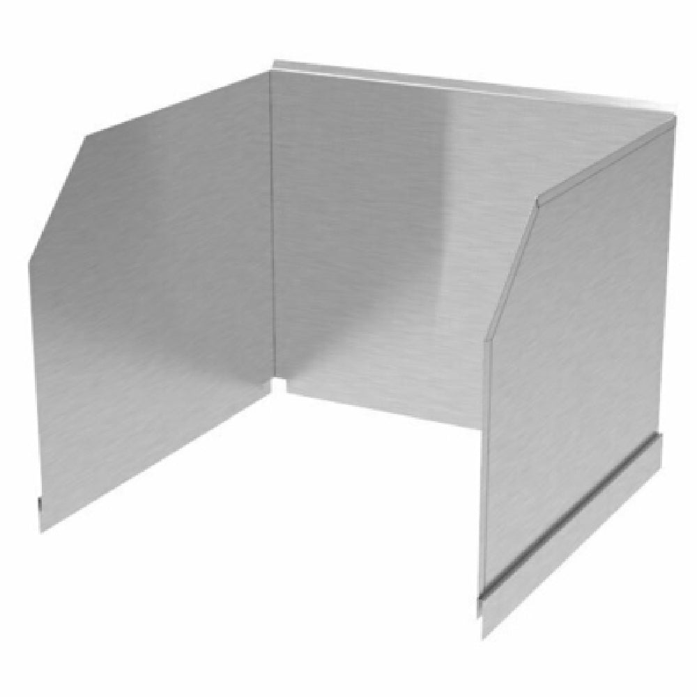 GSW USA SE2024FM-SP Splash Guard 19-1/2"W X 18-1/2"D X 19-1/2"H Detachable/convertible To Be Used As Single