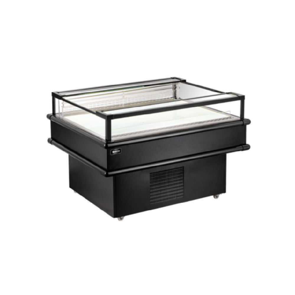 Omcan 48604 (RE-CN-2100C) Island Display Case Self-service 85"W X 38"D X 34"H