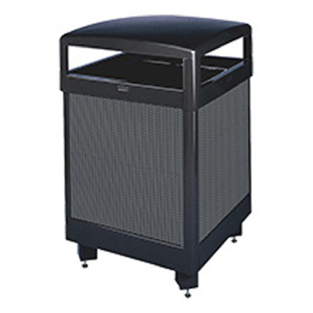 Rubbermaid FGR48HT500PL - Dimension Trash Receptacle, 48 Gallon, 26" Square X 40"H