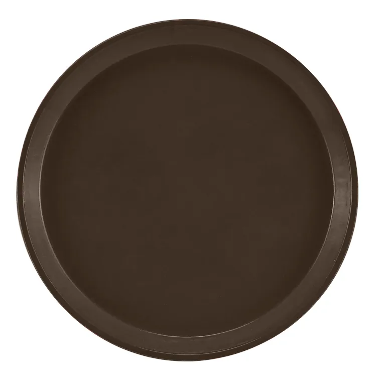 Cambro 900116 Serving Camtray® Round 9" Dia. Brazil Brown
