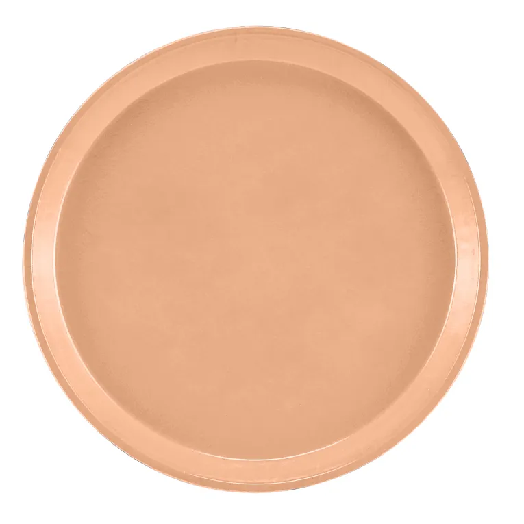 Cambro 900117 Serving Camtray® Round 9" Dia. Dark Peach