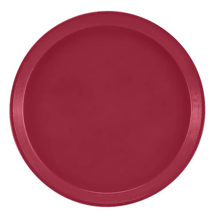 Cambro 900505 Serving Camtray® Round 9" Dia. Cherry Red