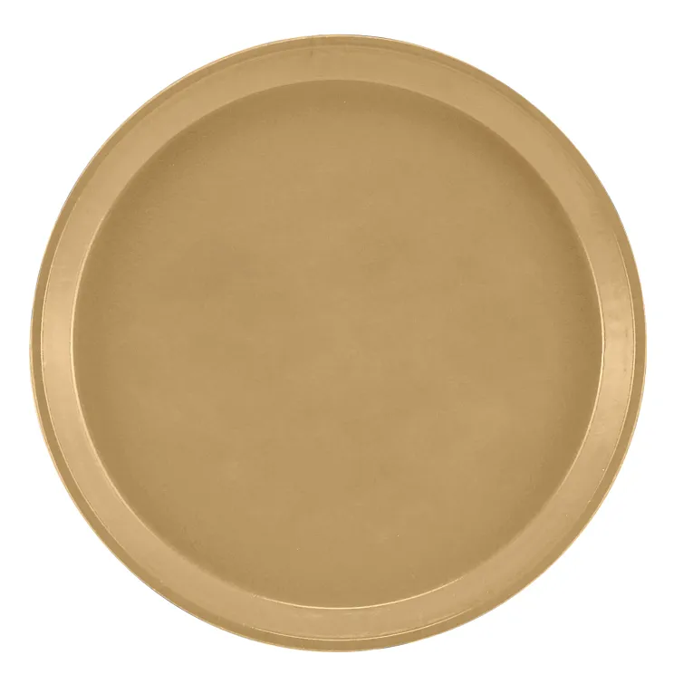 Cambro 900514 Serving Camtray® Round 9" Dia. Earthen Gold