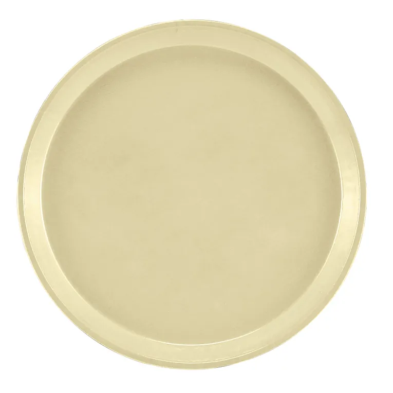 Cambro 900536 Serving Camtray® Round 9" Dia. Lemon Chiffon