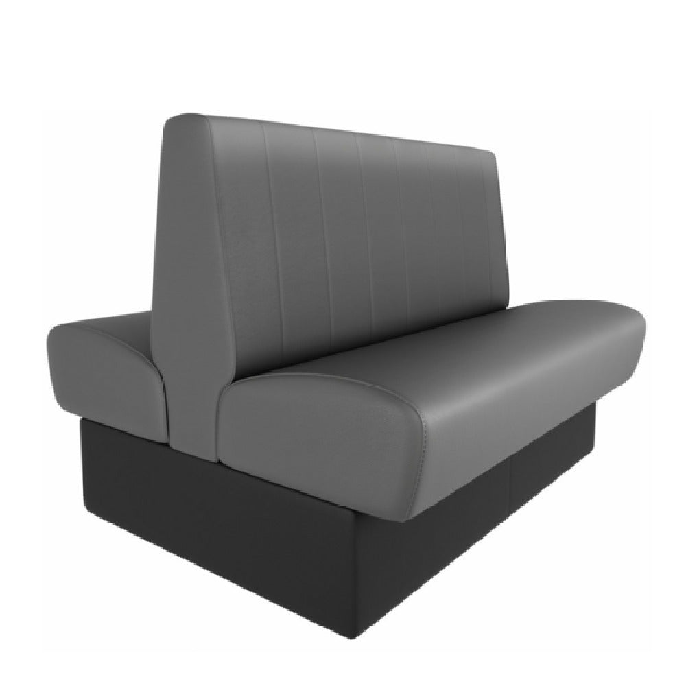 QA Group QAB-CAS-DBL-CHN Cascade Collection Banquette Booth Double Length To Be Specified
