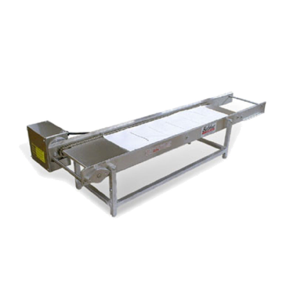 Belshaw 835203 (835203) Feed Table Two Donuts Wide For Donut Robot® Mark II & Mark V. FT42 Feed Table With Splash Guard (to Feed Yeast Raised Donuts)