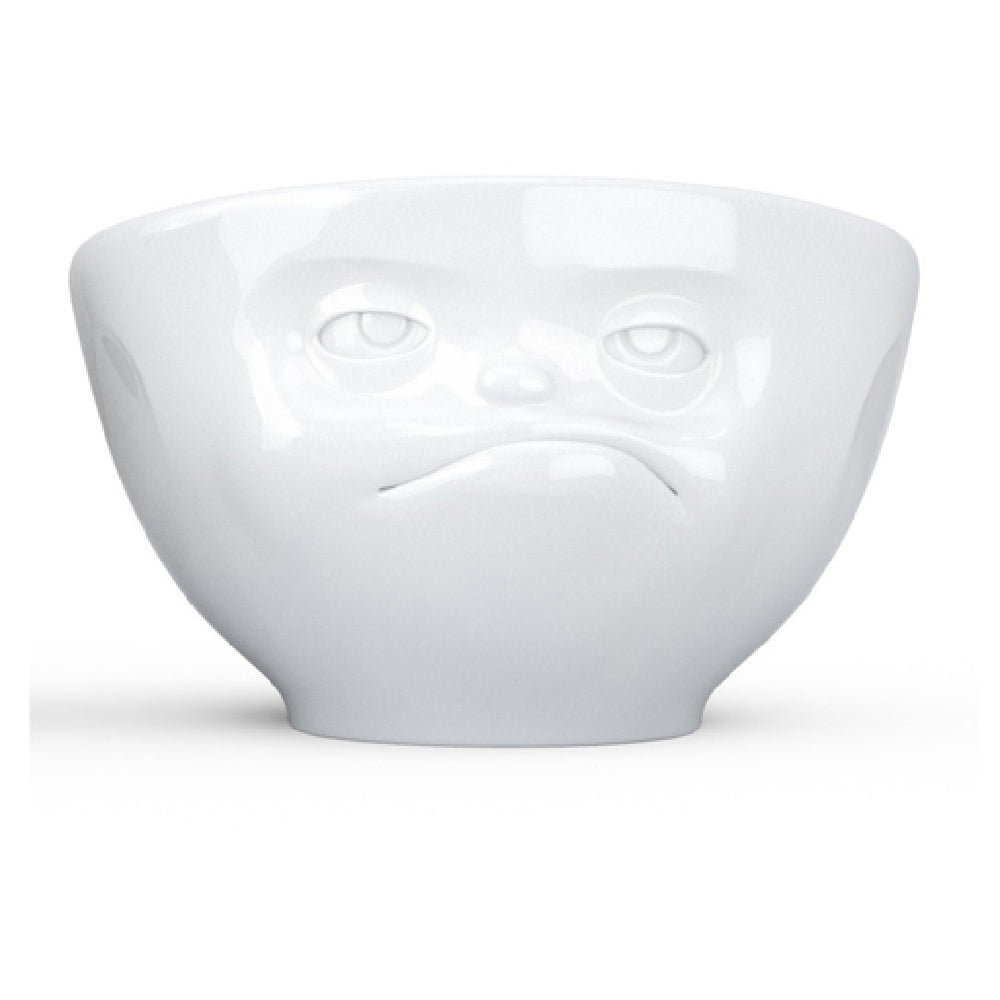 Bauscher Hepp 149005 - Egg Cup, Embossed Hmmpff! Face, Porcelain