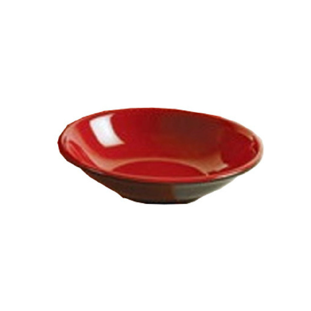 Yanco CR-1028 Two-Tone Sauce Dish 3 Oz. 3-3/4" Dia.