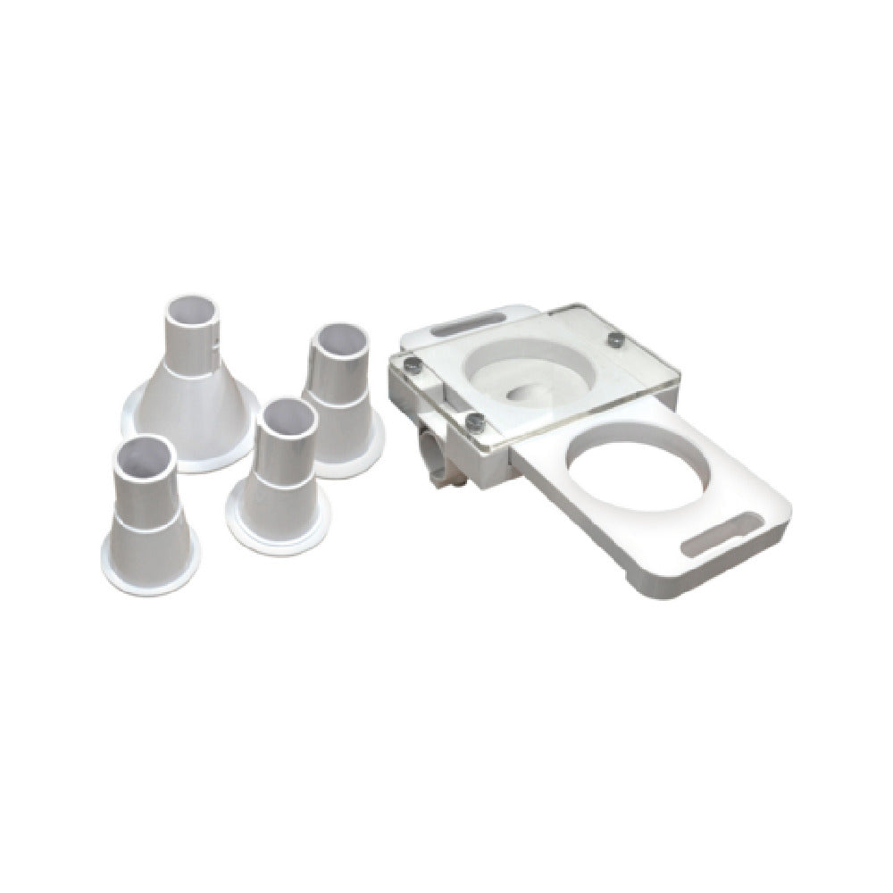 Omcan 24027 (24027) Hamburger Patty Press Attachment Attaches To Meat Grinders And Sausage Stuffers