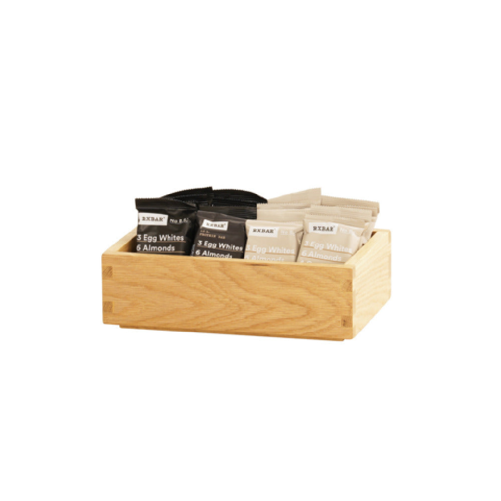 Cal Mil 23842-3-21 Sydney Box 6.5"W X 10"D X 3"H Oak