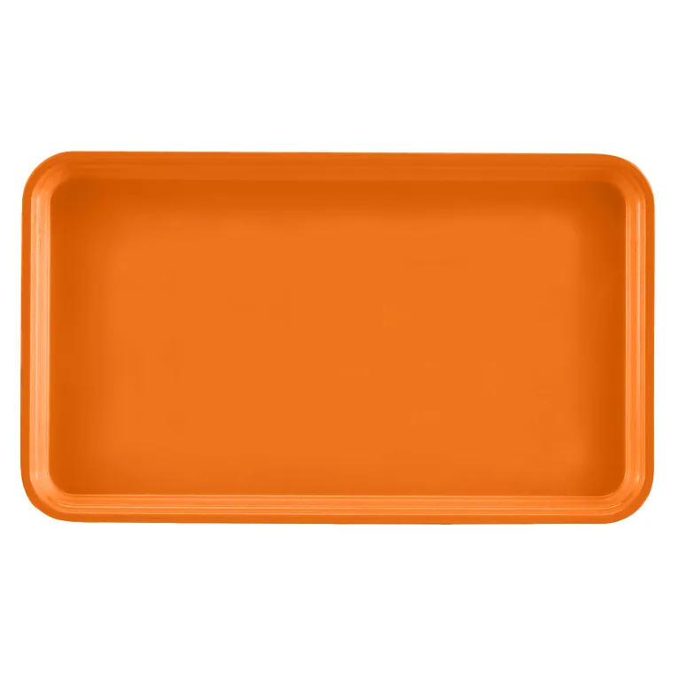 Cambro 915222 Camtray® Rectangular 8-3/4" X 15" Orange Pizzazz