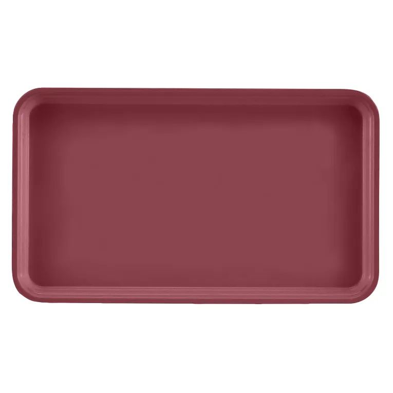 Cambro 915410 Camtray® Rectangular 8-3/4" X 15" Raspberry Cream