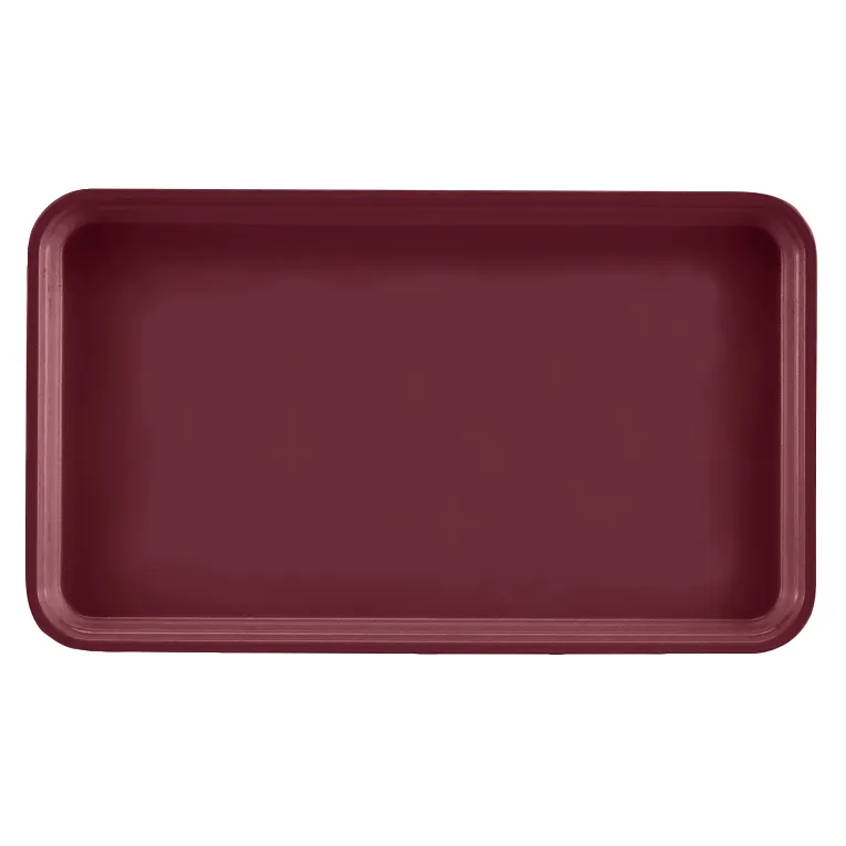 Cambro 915522 Camtray® Rectangular 8-3/4" X 15" Burgundy Wine
