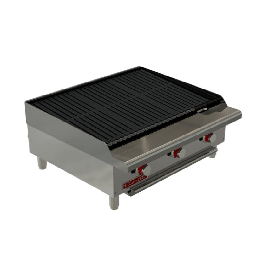 Coriat USA ACV-3 - Lava Rock Charbroiler, Gas, Countertop