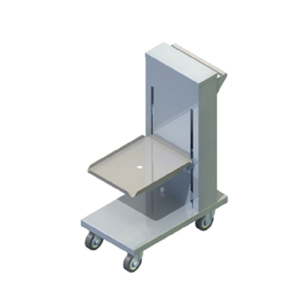 Piper Products ATCA-ST - Tray & Rack Dispenser, Cantilever Style, Mobile Design