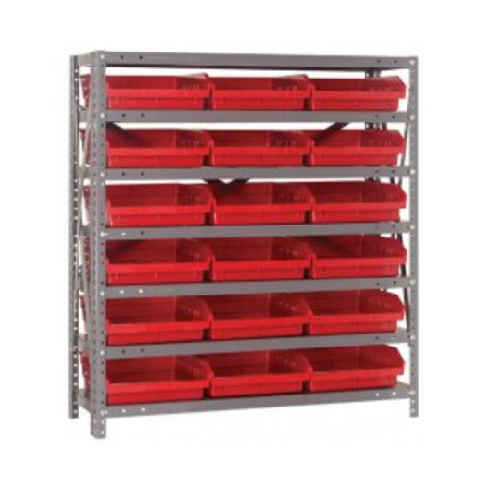 Quantum 1239-109_BLUE - Shelving Unit, 12"D X 36"L X 39"H, Heavy Duty