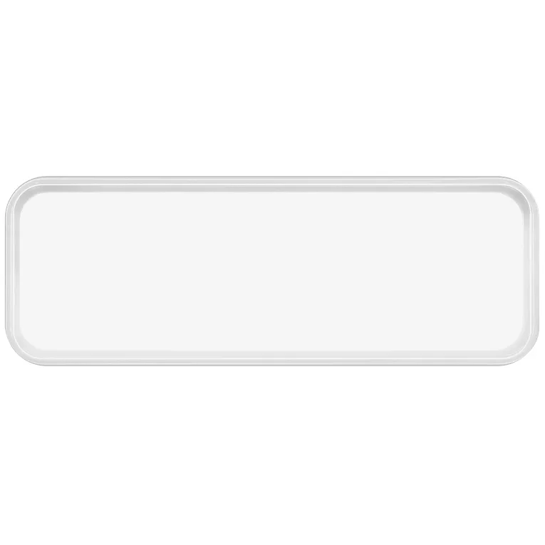 Cambro 926148 Camtray® Rectangular 8-7/8" X 25-9/16" X 1" White