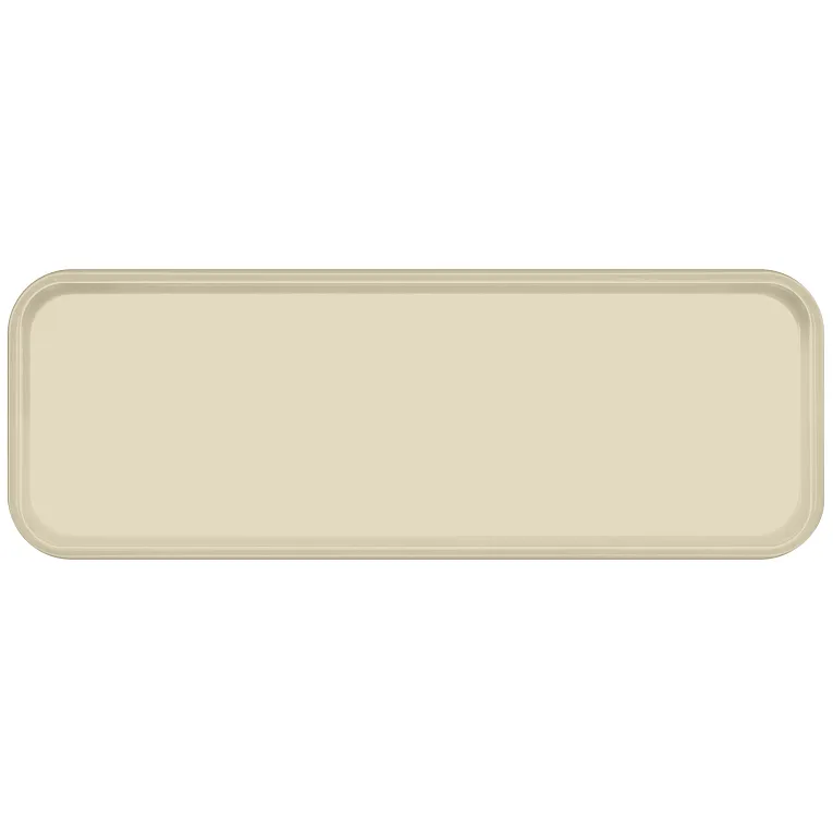 Cambro 926537 Camtray® Rectangular 8-7/8" X 25-9/16" X 1" Cameo Yellow