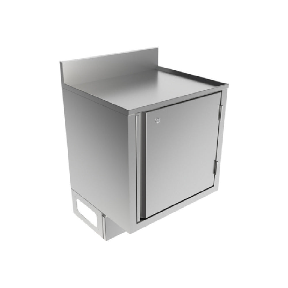 BK Resources UBC-B-21-W24HL Call Series Underbar Cabinet Flat Top 24"x21"