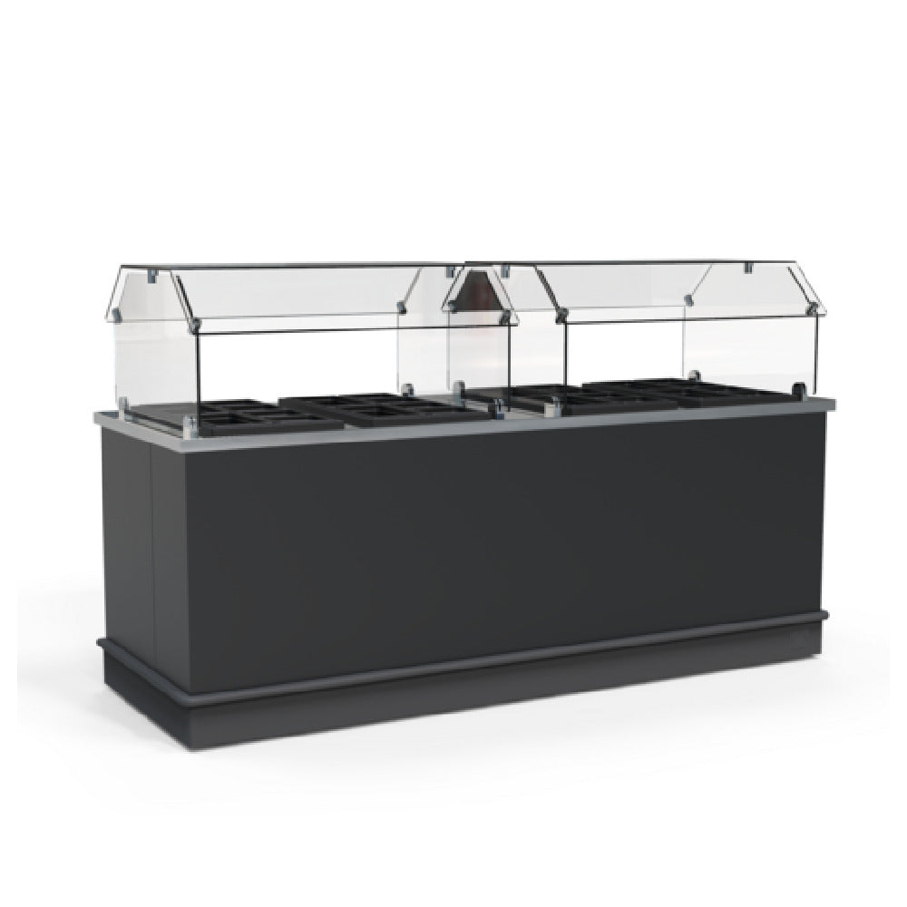 Iowa Rotocast Plastics Inc. 7515302 Condiment Cart Self-serve 92"W