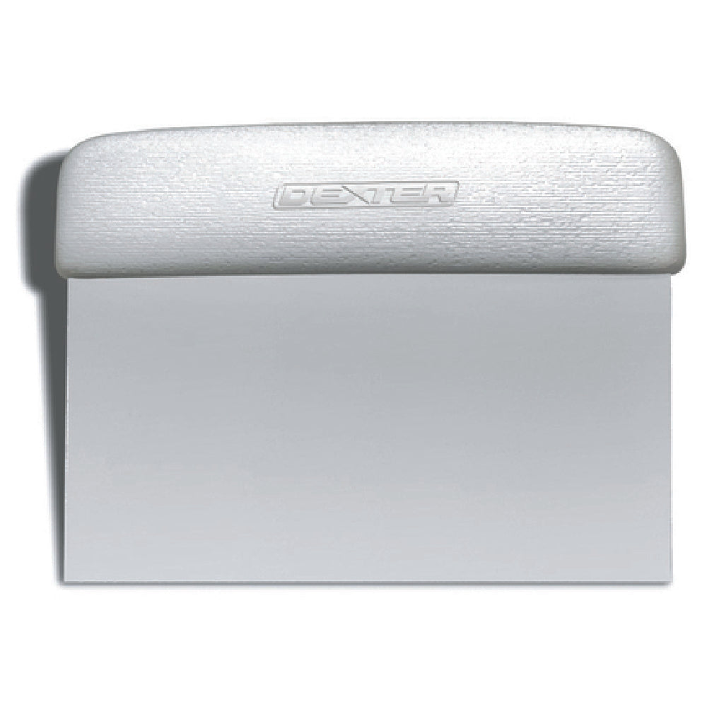 Dexter Russell 17303 Sani-Safe® (S196) Dough Cutter/Scraper 6" X 3" Stainless Steel Blade And Textured