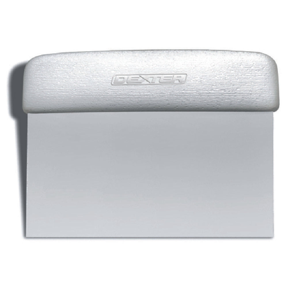 Dexter Russell 17303R Sani-Safe® (S196R) Dough Cutter/Scraper 6" X 3" Stainless Steel Blade And Textured