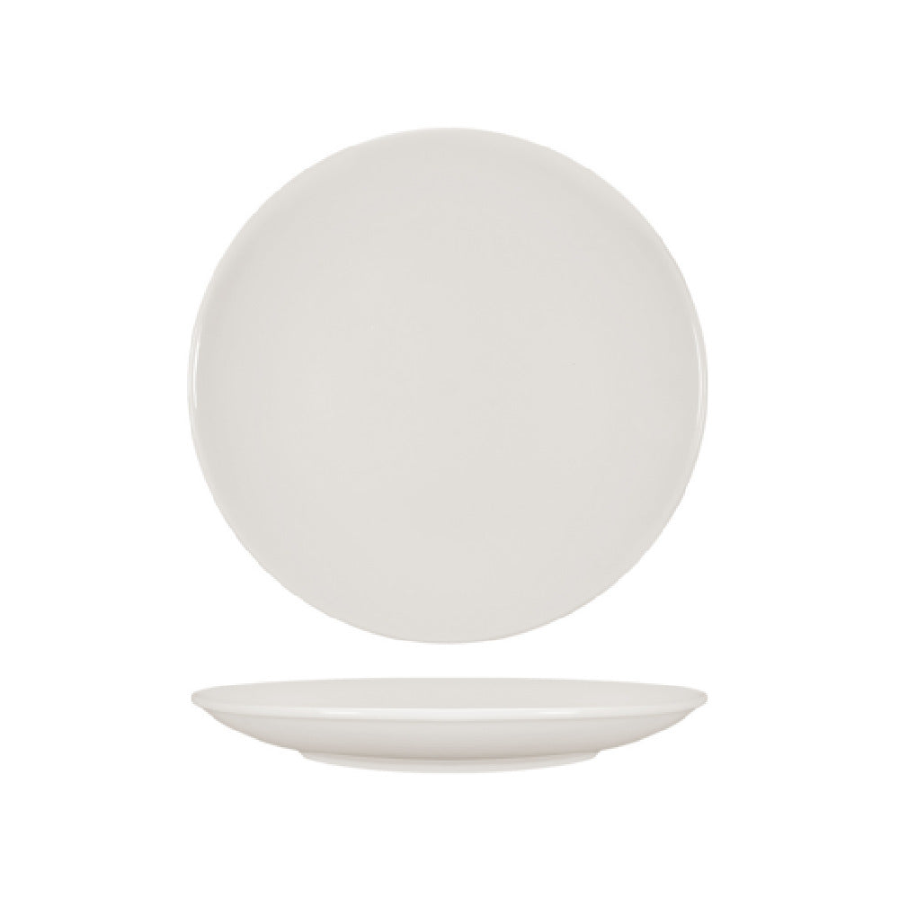 Tuxton ACU-006 Midtown China Plate 9.625" Dia. X 1.25"H Ceramic
