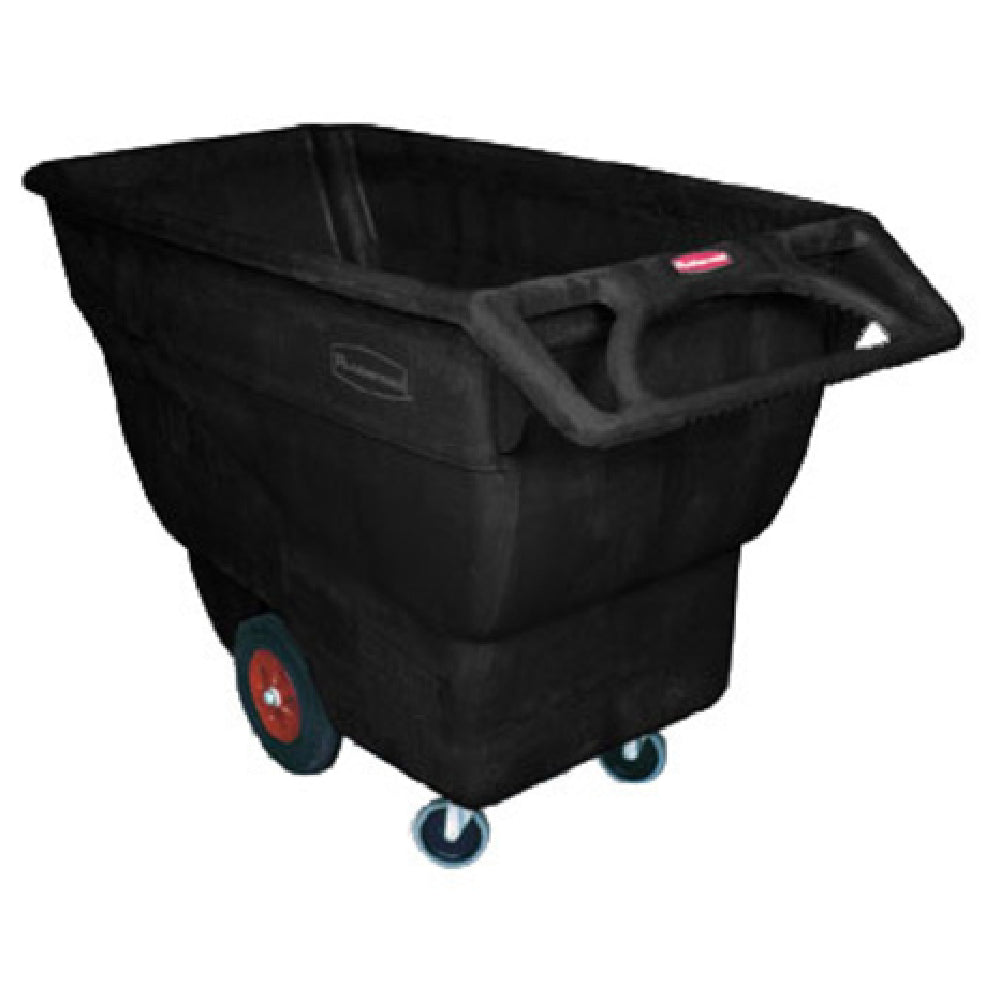 Rubbermaid FG101300BLA - Tilt Truck, Mobile, Open Top