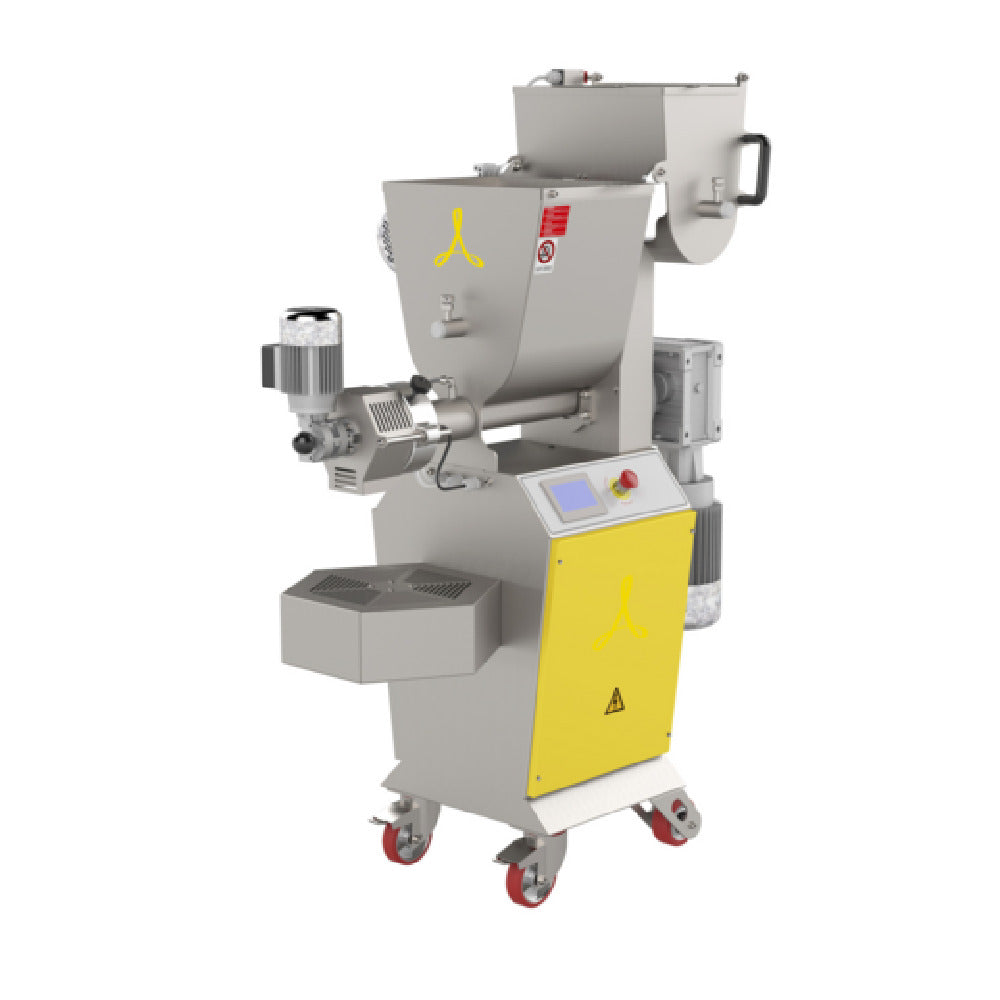 Arcobaleno Pasta Equipment AEX90M Pasta Extruder With Double Mixer Free Standing Model Industrial Grade