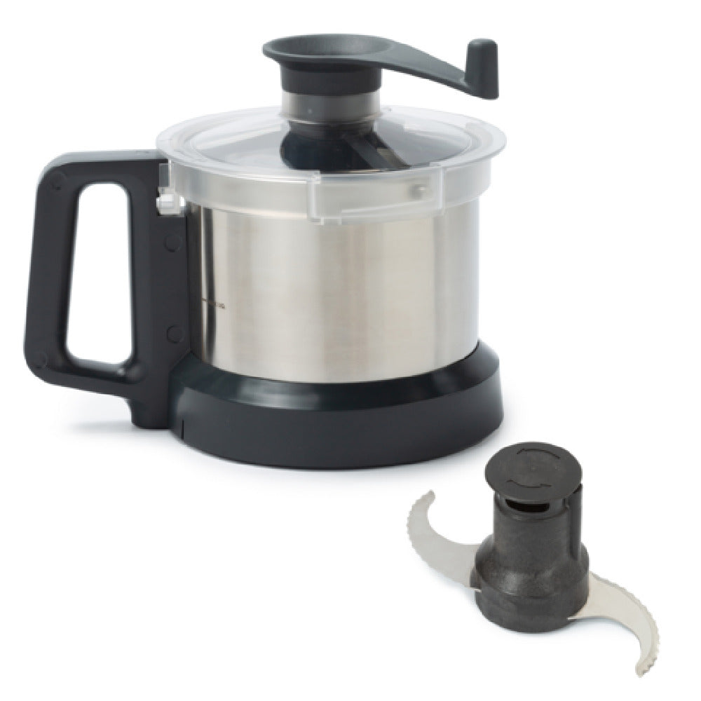 Eurodib 650231 Dito Sama Bowl For 2.6lt Cutter Mixer Stainless Steel Microtoothed Rotor