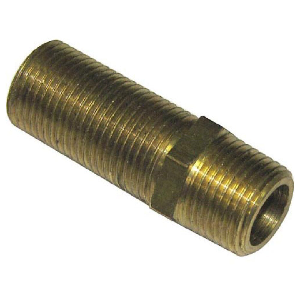 Blodgett 00464 Nipple Brass Hex 3/8"nptx1 7/8"oal W/hex
