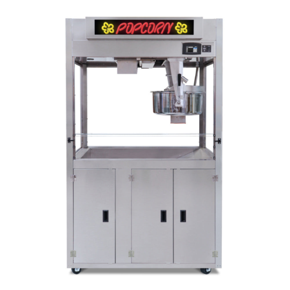 Gold Medal 2948-00-811 - Elite Popper® 52 Oz. Popcorn Machine (48") With Infinity Filtration System