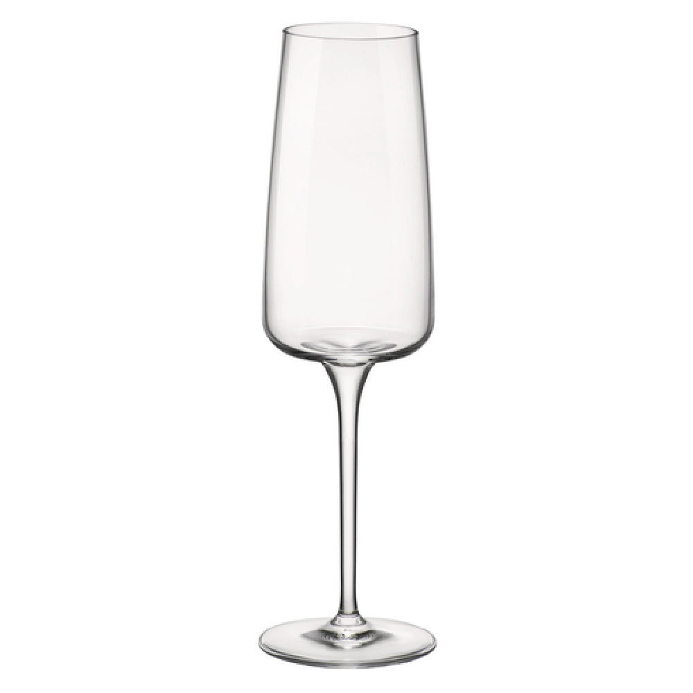 Steelite 49143Q206 Flute Glass 8 Oz. Laser Cut Rim
