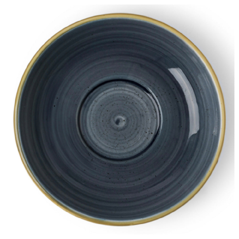 Bon Chef 2060052P-SG Tavola Saucer For Espresso Cup 4.5" Dia. X 1"H. Alumina Vitrified