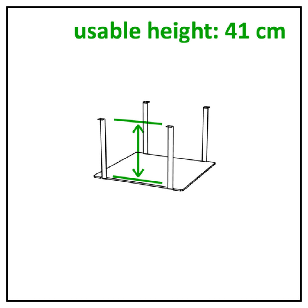 Bauscher Hepp VE-80087 - Venta® Shelf, To Create Storage Space Under A Buffet Table