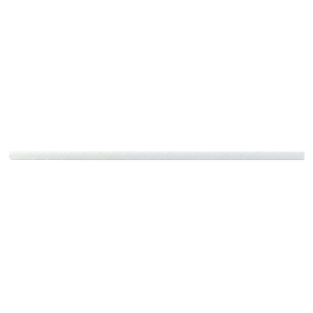 PacknWood 210CHP19WH - Eco Straws, 0.2" Dia. X 7.75"L, Coated With Beeswax