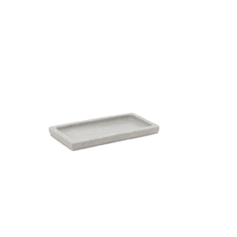 FOH RTR034GYR22 Amenity Tray 9"W X 4.25"D X 0.75"H Rectangular