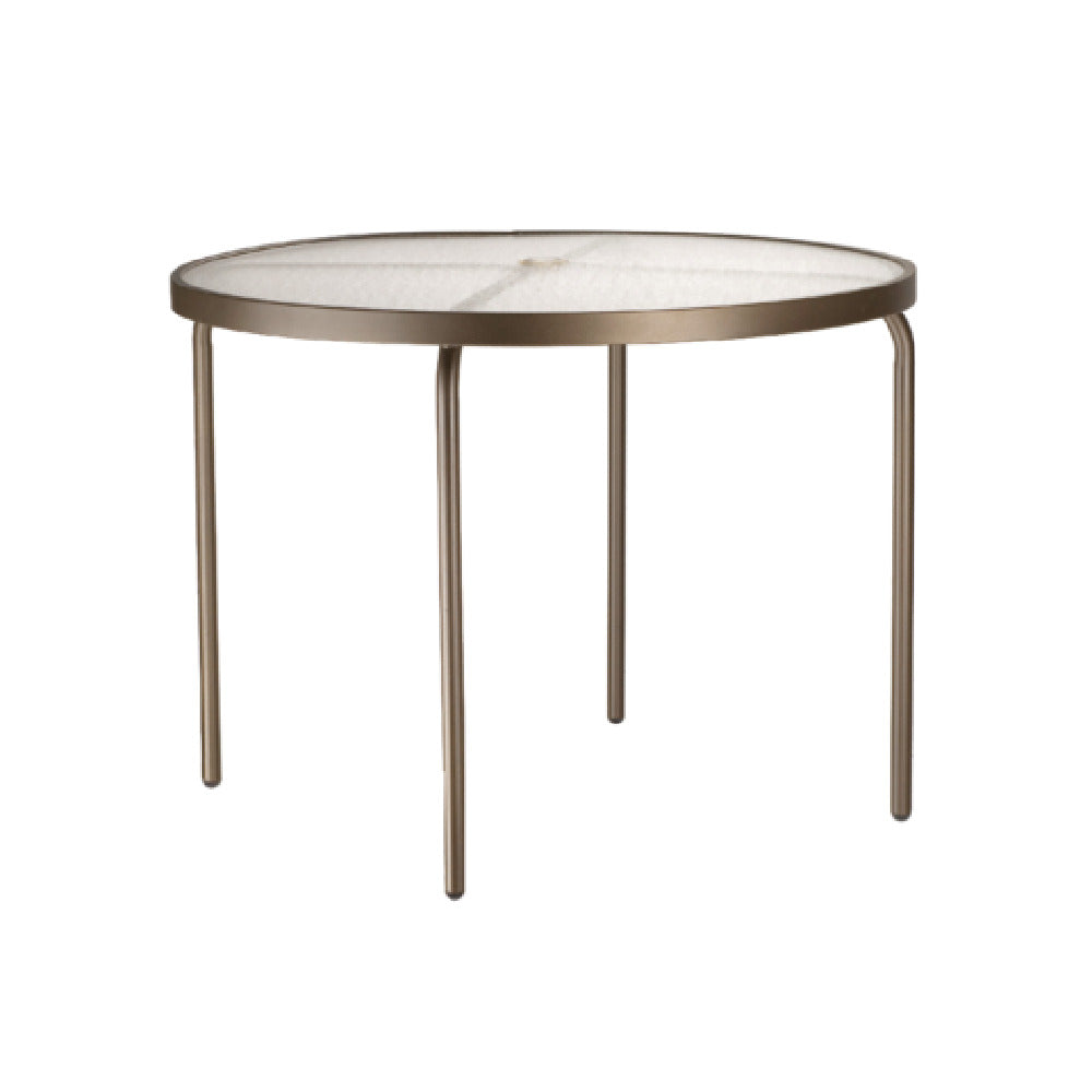 Plantation Prestige 4573600-01 - Acylic Table, 36"W, Obscure