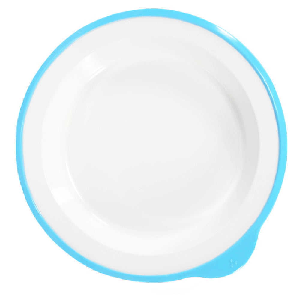Bauscher Hepp T3833BL - Deep Plate, 18-1/2 Oz., 9-1/2"W X 9-1/10"D X 1-2/5"H