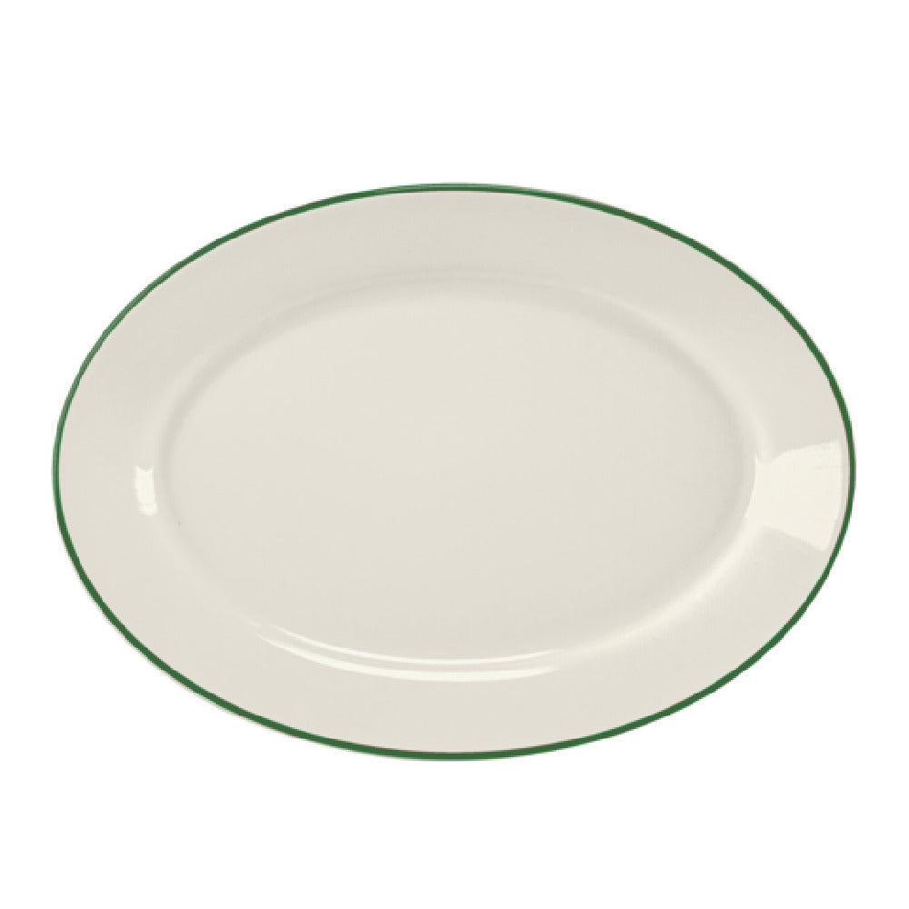 Steelite HL15463930 Rolled Edge Oval Platter 10.5" X 7.25" RE & NR