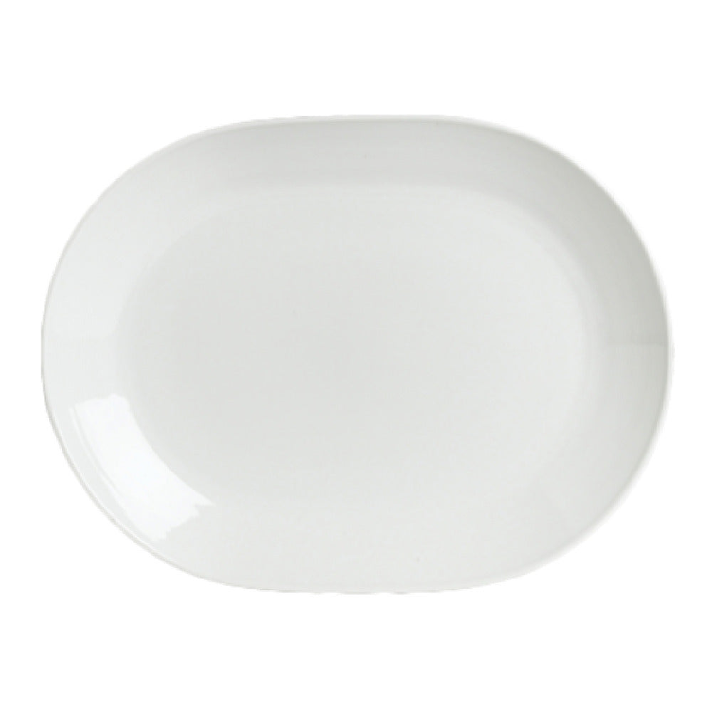 Steelite 6300P313 Race Track Platter 10" X 7-3/4" Oval