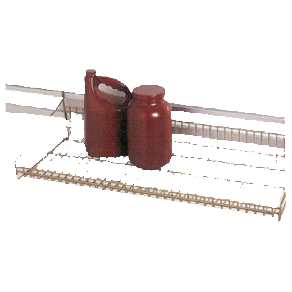 SPG GSL1824Y - ISS™ Wall Trax™ Shelf, Flat With Lip, 24"W X 18"D
