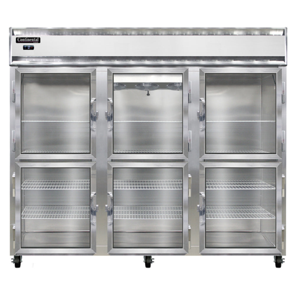 Continental Refrigerator 3FENSAGDHD Extra-Wide Freezer Reach-in 85-1/2"W