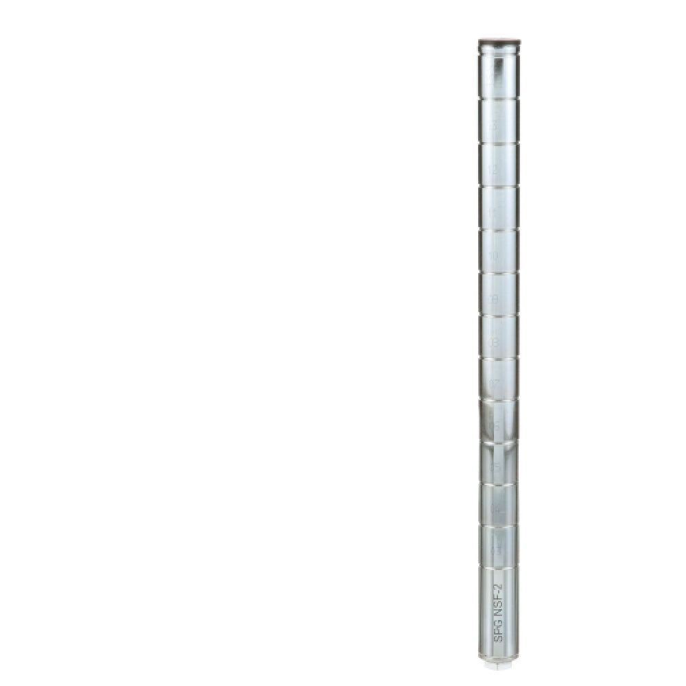 AllPoints 97714 Post Chrome 14in Incl Cap & Adj Foot