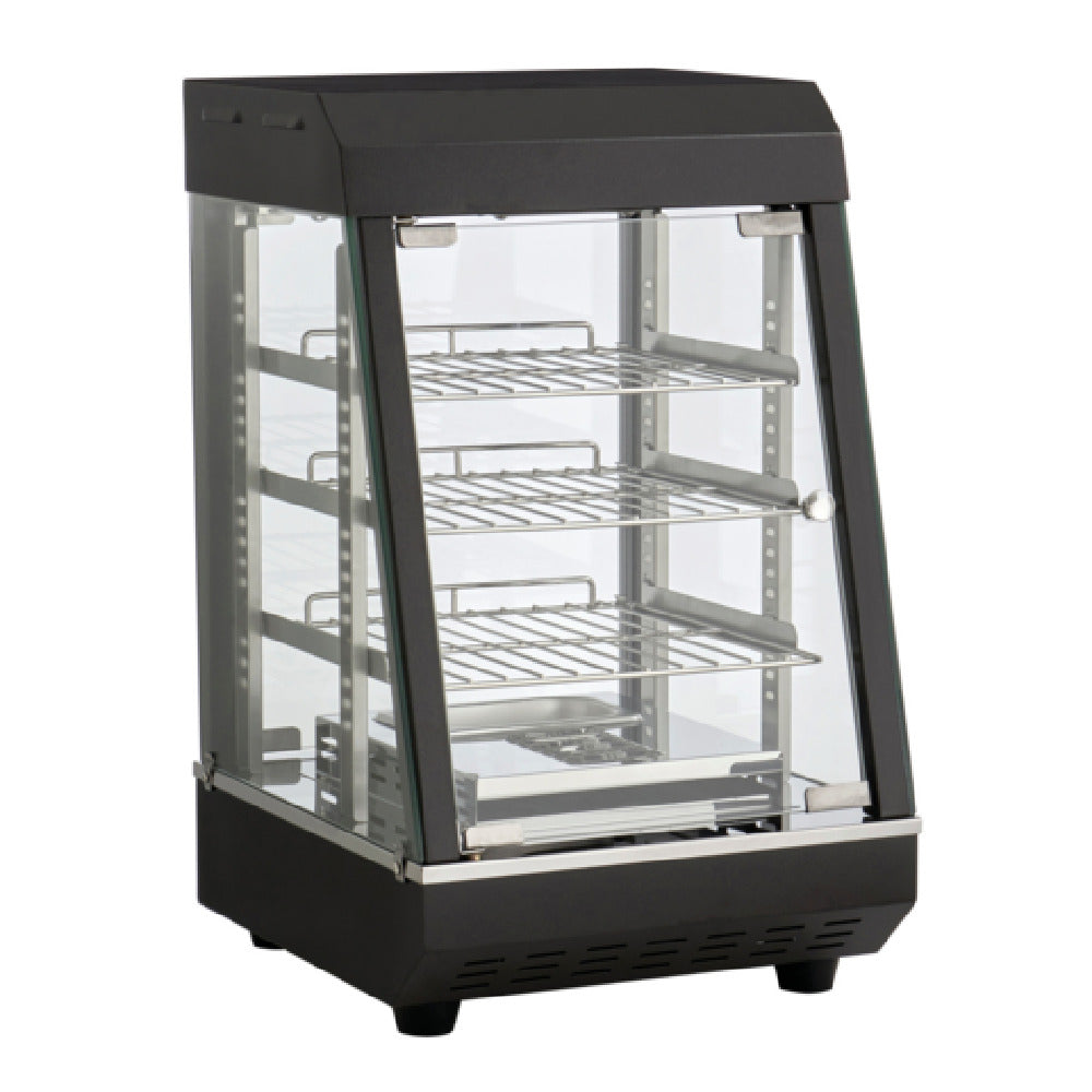 Hubert 30Y-014 - Kratos® Hot Food Merchandiser, 13"W Display Area, 3 Shelves
