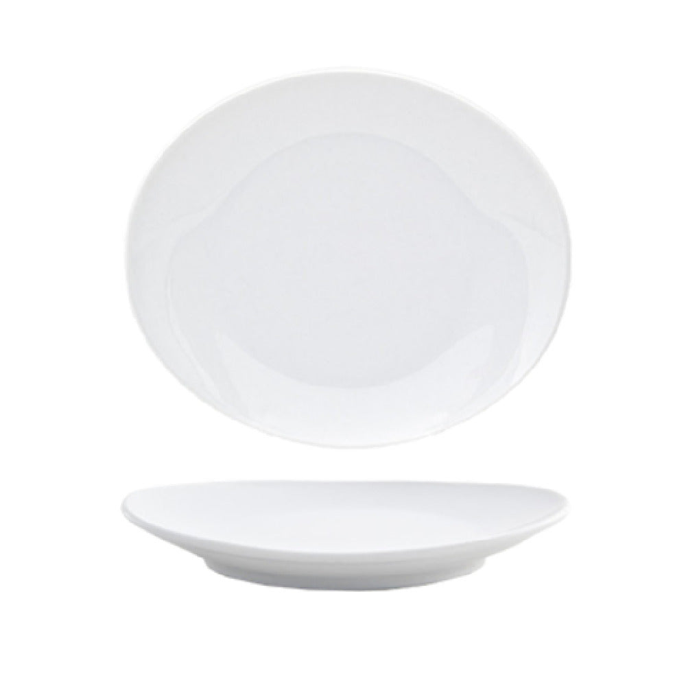 FOH DBB000WHP13 Ellipse™ Plate 6-1/2" X 5-1/2" Oval