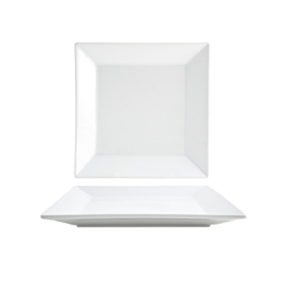 FOH DAP011WHP13 Kyoto™ Plate 8-1/2" X 8-1/2" Square
